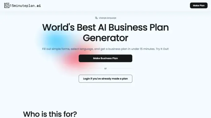 15minuteplan.ai 15minuteplan.ai