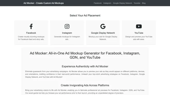 Ad Mocker Ad Mocker
