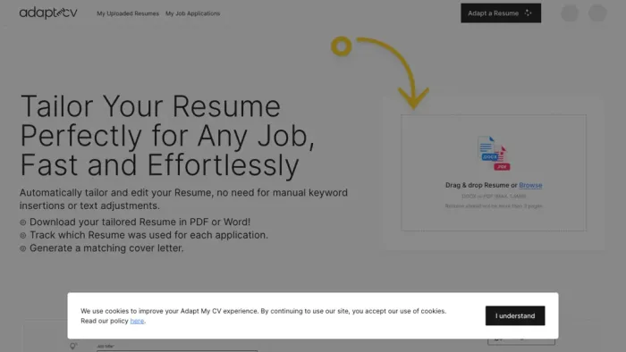 Adapt My CV Adapt My CV