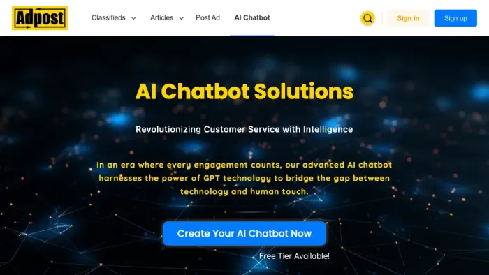 Adpost AI Chatbot Adpost AI Chatbot