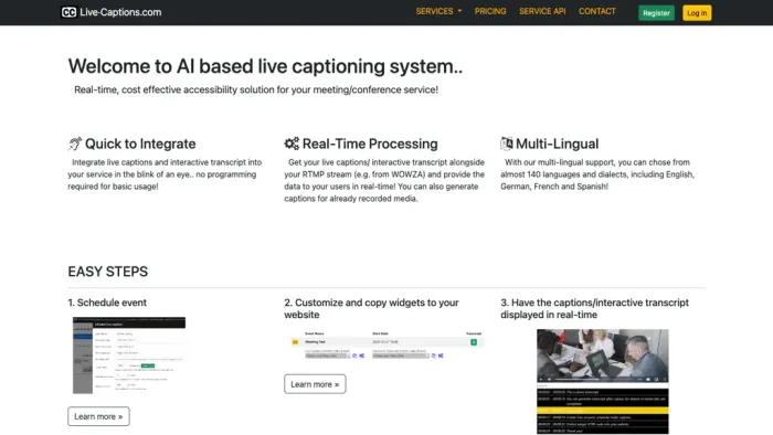 Livecaptions.com Livecaptions.com