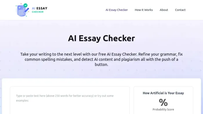 AI Essay Checker AI Essay Checker