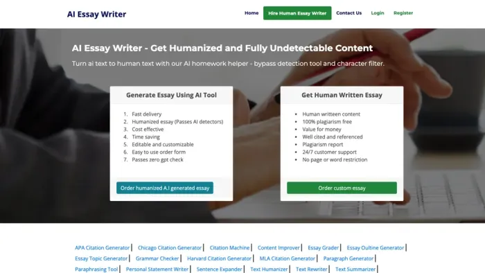 AI Essay Writer AI Essay Writer