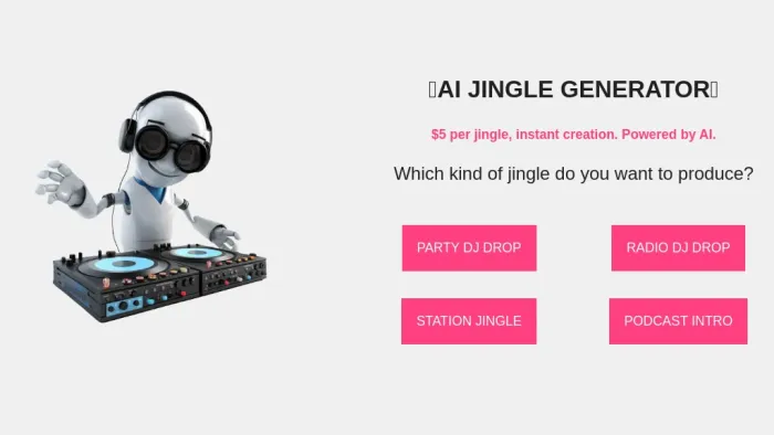 AI Jingle Generator AI Jingle Generator