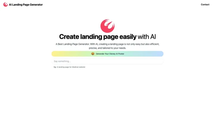 Landing Page Generator Landing Page Generator