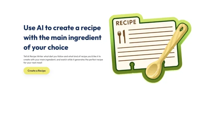 AI Recipe Writer AI Recipe Writer