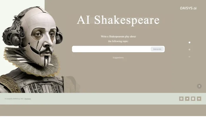 AI Shakespeare AI Shakespeare