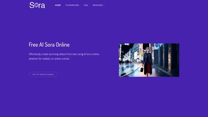 AI Sora Online AI Sora Online