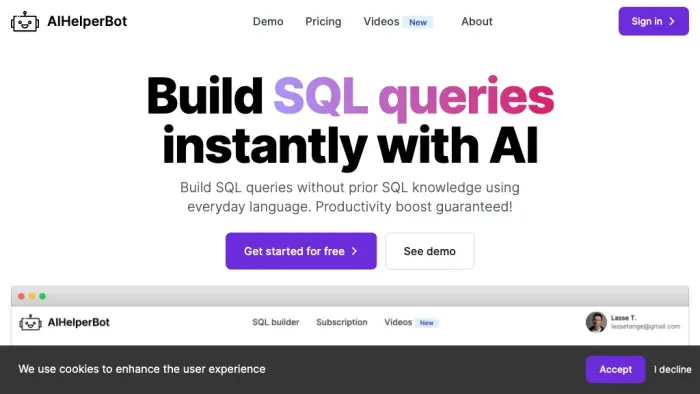 AI Helper Bot AI Helper Bot