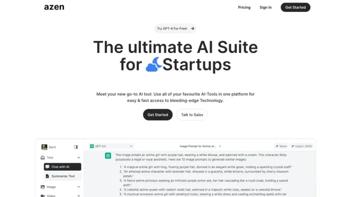 AI-Suite: Azen AI-Suite: Azen