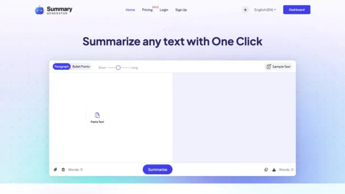 Ai Summary Generator Ai Summary Generator