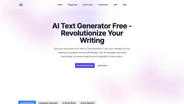 AI Text Generator AI Text Generator