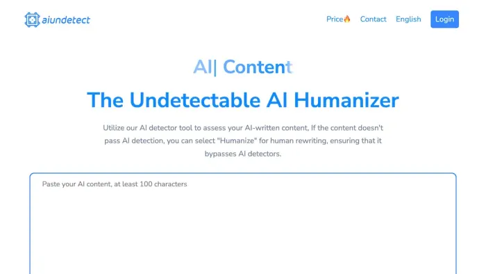 AI undetect AI undetect