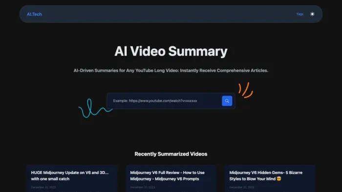 AI Video Summary - Youtube AI Video Summary - Youtube