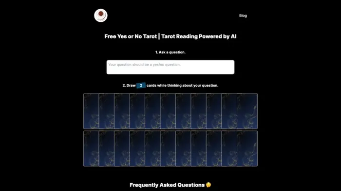 AI yes-or-no tarot AI yes-or-no tarot