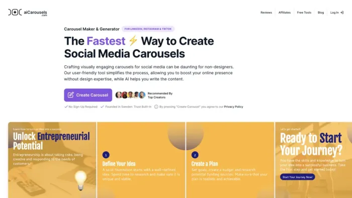 aiCarousels.com aiCarousels.com