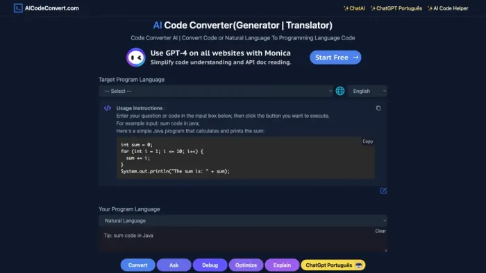 AICodeConvert AICodeConvert