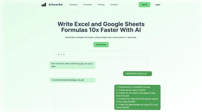 AI Excel Bot AI Excel Bot
