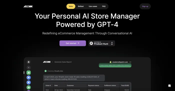 AI Store Manager AI Store Manager
