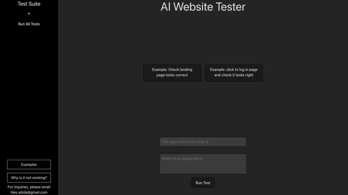 Aitida Test Suite Aitida Test Suite