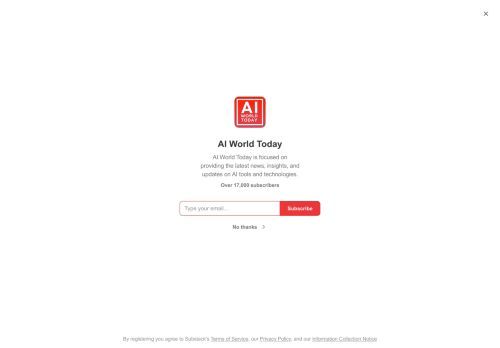 AI World Today AI World Today