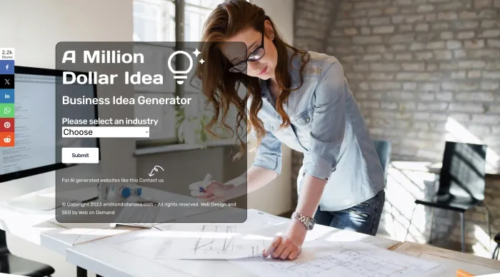 A Million Dollar Idea A Million Dollar Idea