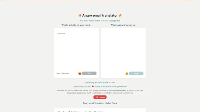 Angry Email Translator Angry Email Translator