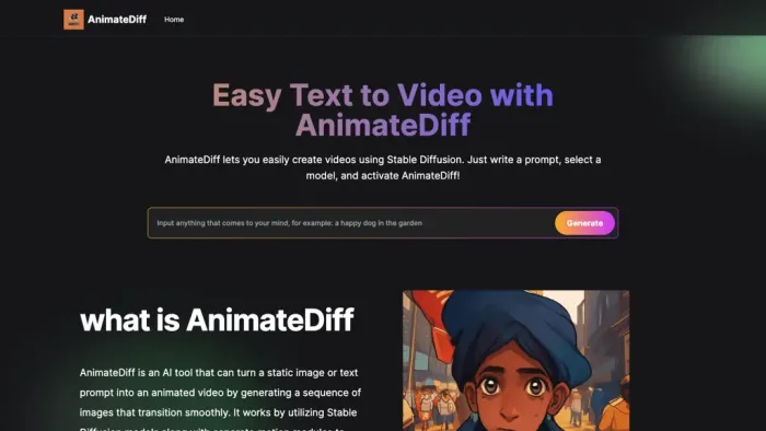 AnimateDiff AnimateDiff