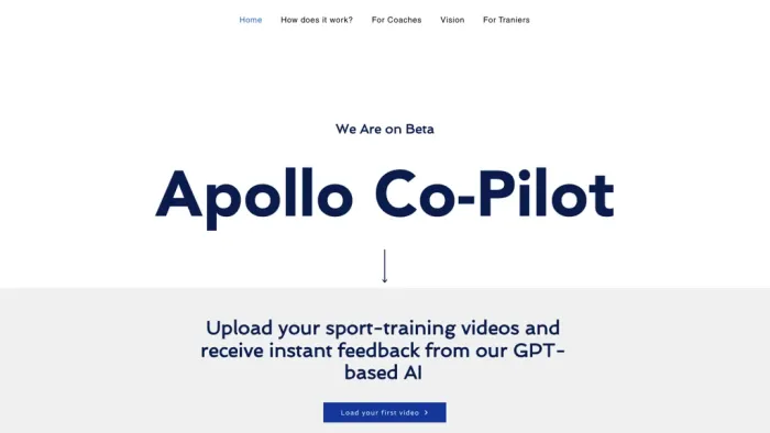 Apollo Co-Pilot Beta Apollo Co-Pilot Beta