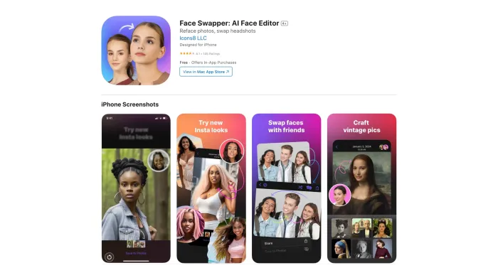Face Swapper for iOS Face Swapper for iOS