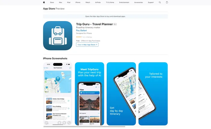 TripGuru – AI Travel Planner TripGuru – AI Travel Planner