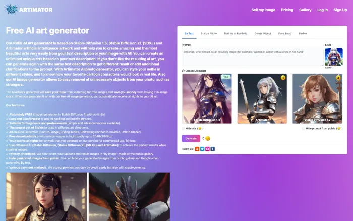 Artimator.io Artimator.io