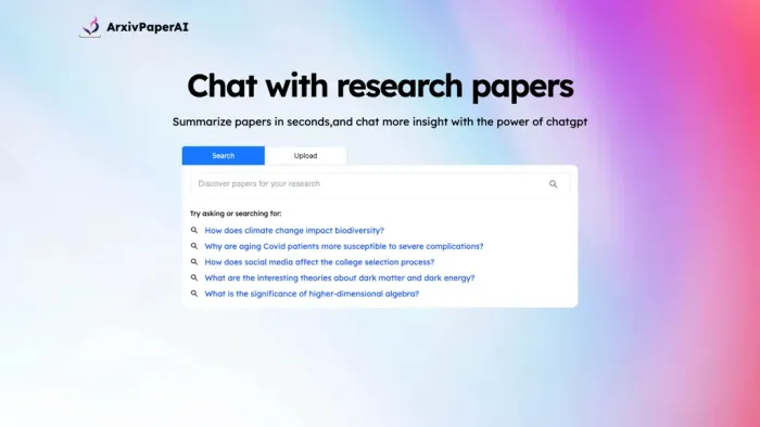 ArxivPaperAI ArxivPaperAI