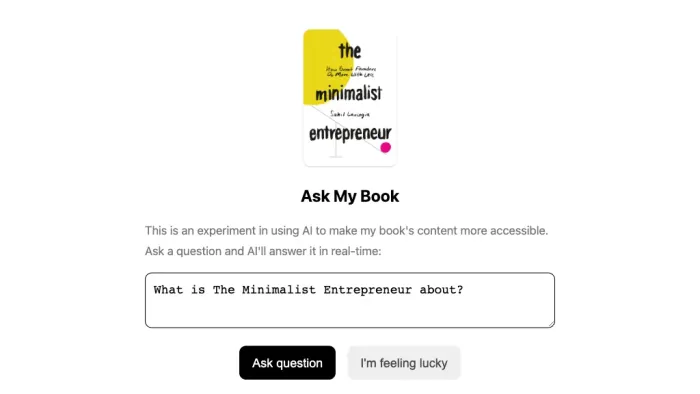 Ask My Book Ask My Book