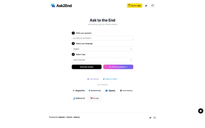 Ask2End Ask2End
