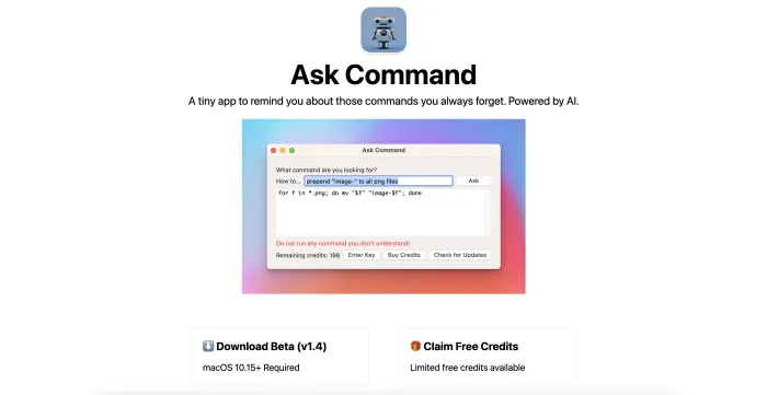Ask Command Ask Command