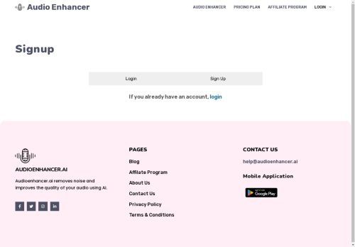 Audio Enhancer Audio Enhancer