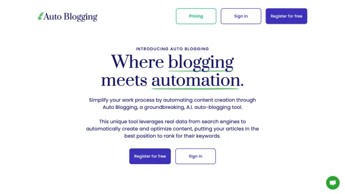 Auto Blogging Auto Blogging