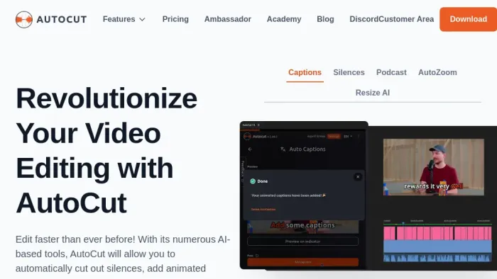AutoCut - Premiere Pro AI plugin AutoCut - Premiere Pro AI plugin