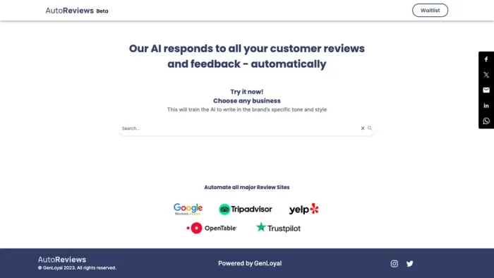AutoReviews AI AutoReviews AI