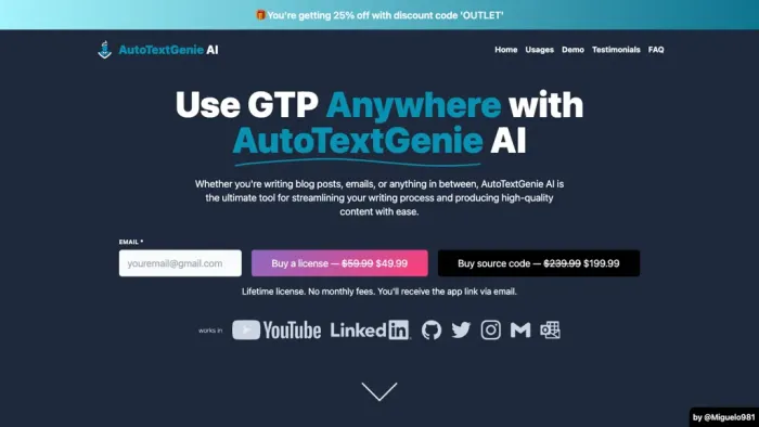 AutoTextGenie AI AutoTextGenie AI