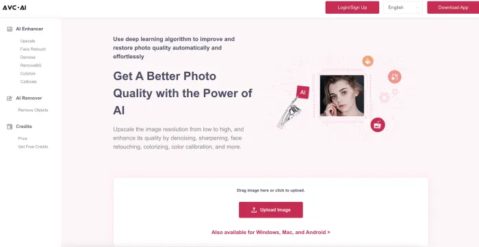 AVCLabs Photo Enhancer AI Online AVCLabs Photo Enhancer AI Online