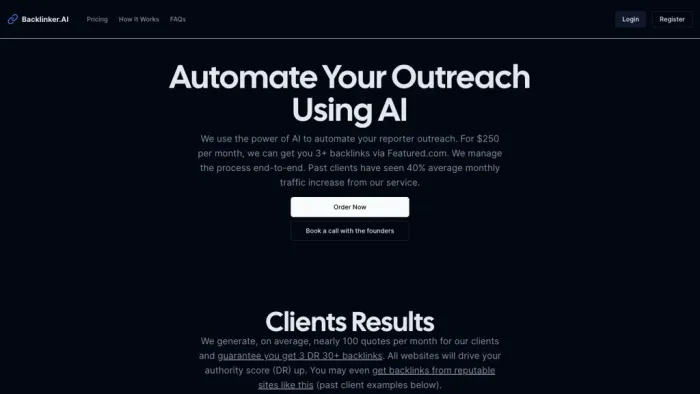 Backlinker AI Backlinker AI