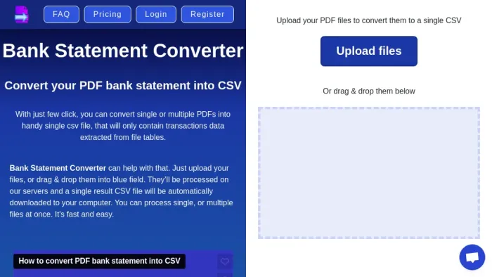 Bank Statement Converter Bank Statement Converter
