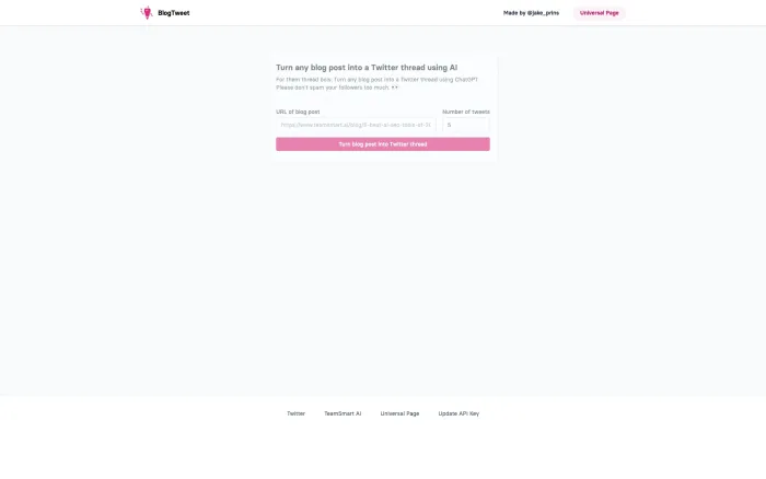 BlogTweet BlogTweet