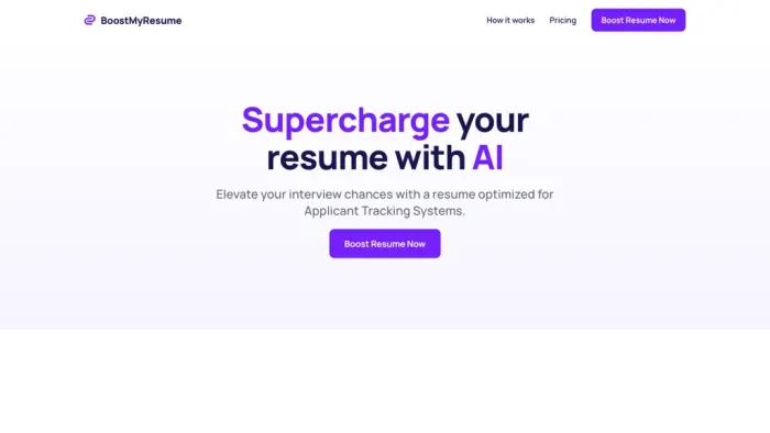 Boost My Resume Boost My Resume