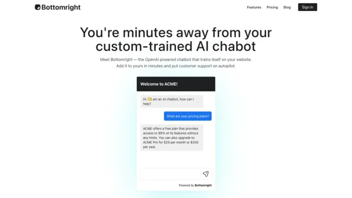 Bottomright AI Bottomright AI