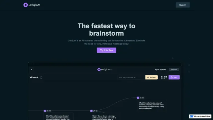 Brainstorm Buddy Brainstorm Buddy