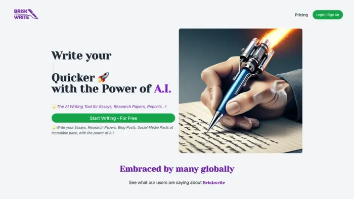 Briskwrite Briskwrite