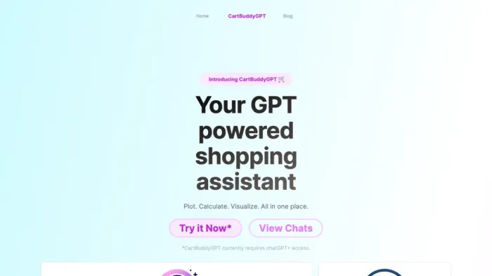 CartBuddyGPT CartBuddyGPT